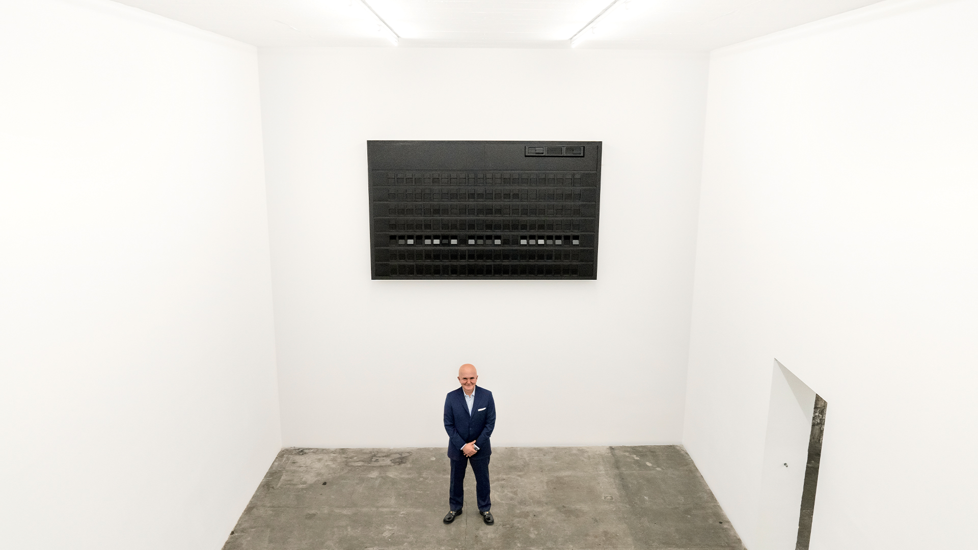 : Christian Boros in seinem Kunstbunker.