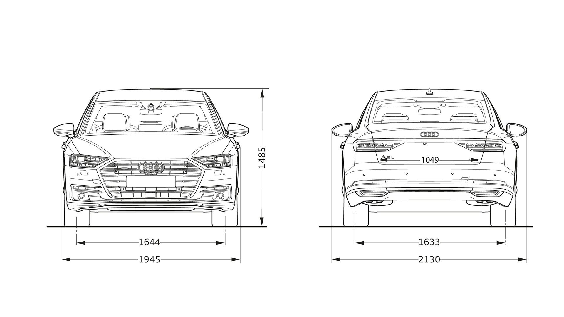 2024 Audi A8 Dimensions Nanon Veradis